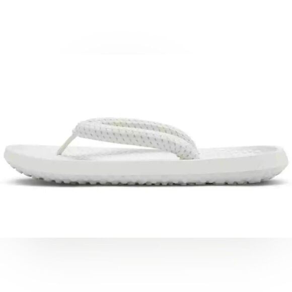 ALLBIRDS Sugar Zeffer Unisex Cushioned Beach Flip Flop Washable Blizzard White - Picture 6 of 6
